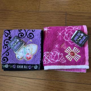 ANNA SUI タオルハンカチ ベル薔薇