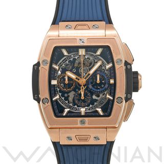 ウブロ(HUBLOT)の中古 ウブロ HUBLOT 642.OX.7180.RX ブルー メンズ 腕時計(腕時計(アナログ))