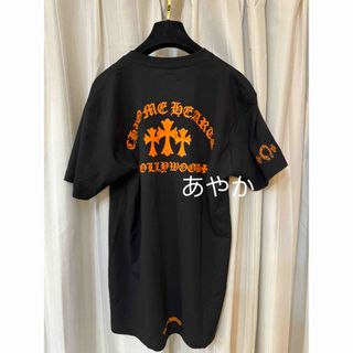 Chrome Hearts - CHROME HEARTSトリプルクロス セメタリークロスTシャツ　正規品保証