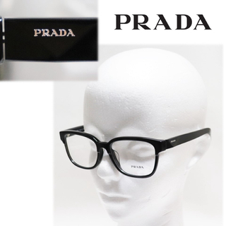 PRADA - 《プラダ》箱付新品 イタリア製 セル フルリム メガネフレーム 伊達メガネ