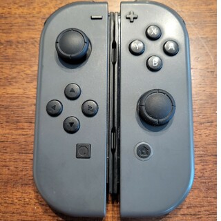 ニンテンドースイッチ(Nintendo Switch)のNintendo Switchジョイコン　(L)グレー/(R)グレー　動作確認済(家庭用ゲーム機本体)