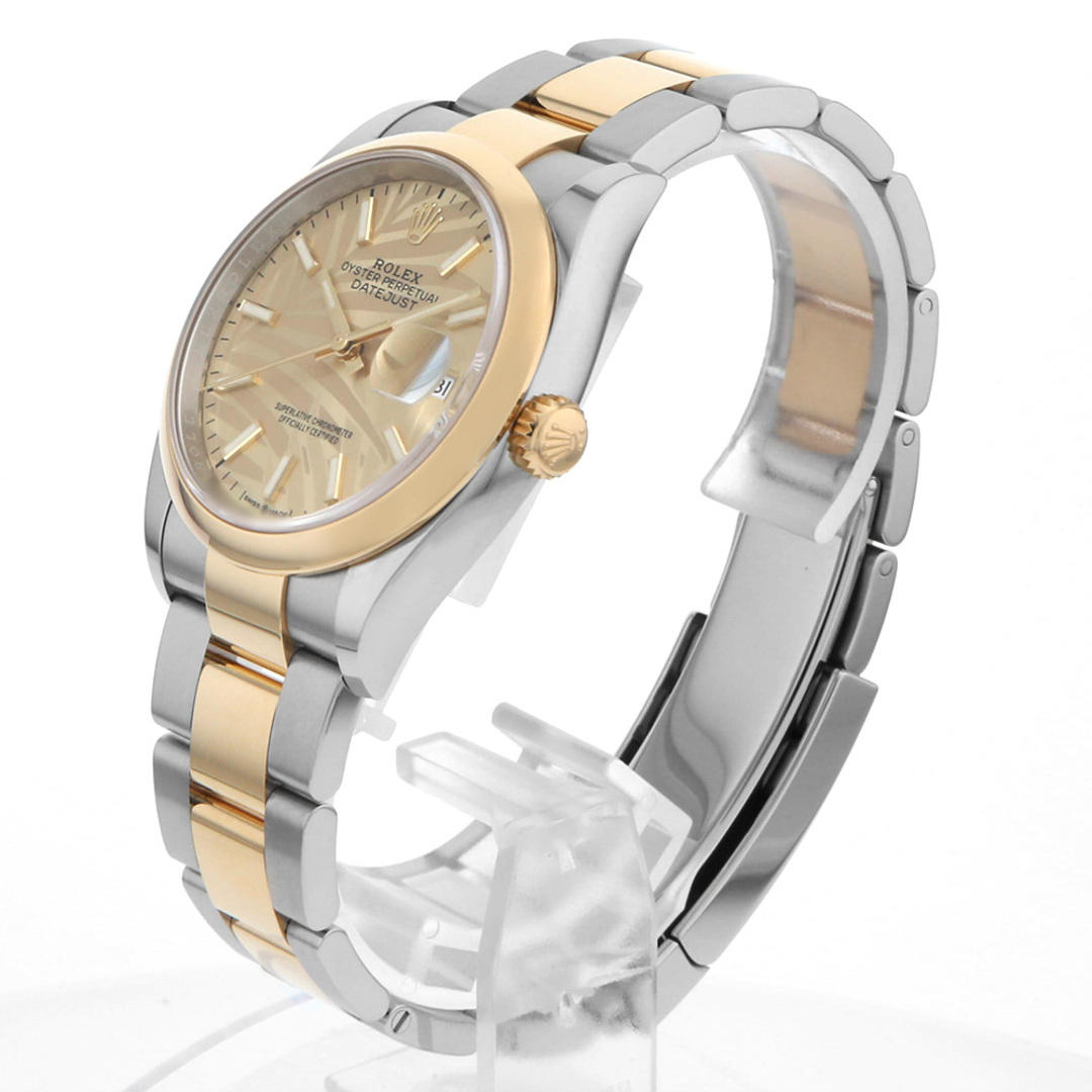 ROLEX(ロレックス)のロレックス デイトジャスト 126203 ゴールデン パームモチーフ バー 3列 オイスターブレス ランダム番 メンズ 中古 腕時計 メンズの時計(腕時計(アナログ))の商品写真