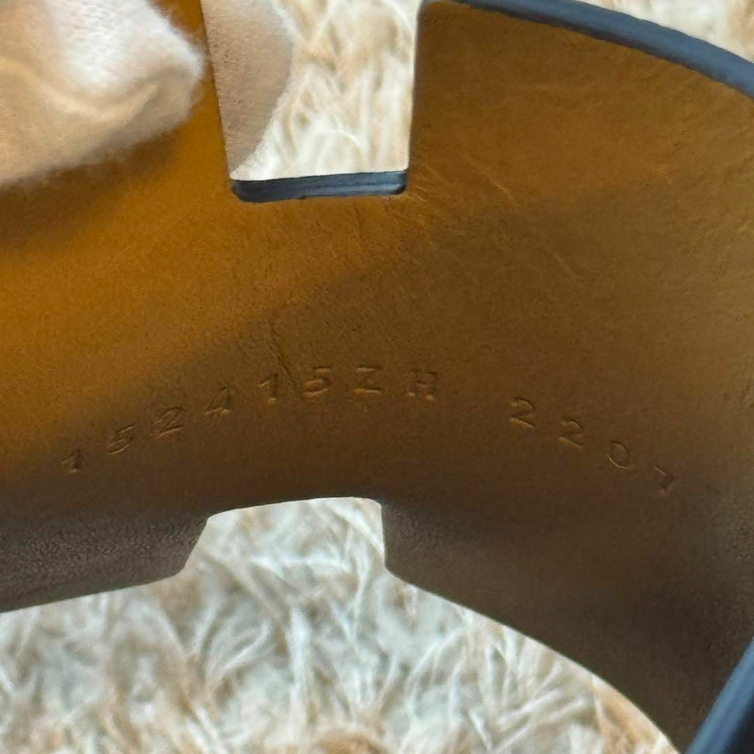 Hermes(エルメス)の【未使用】HERMES イズミール レザーサンダル マリン 43 メンズの靴/シューズ(サンダル)の商品写真