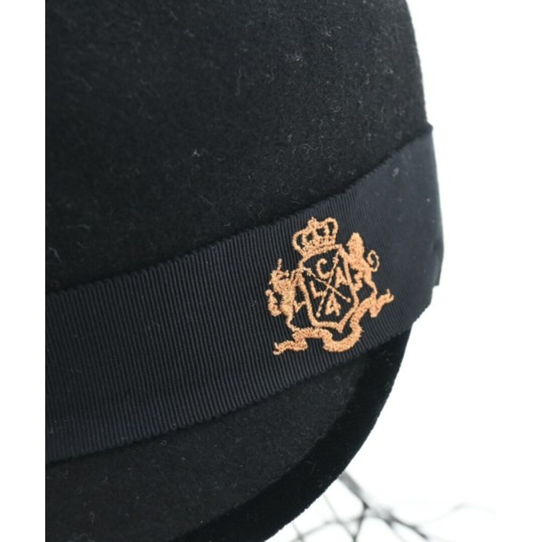 CA4LA(カシラ)のCA4LA カシラ キャスケット - 黒 【古着】【中古】 レディースの帽子(キャスケット)の商品写真
