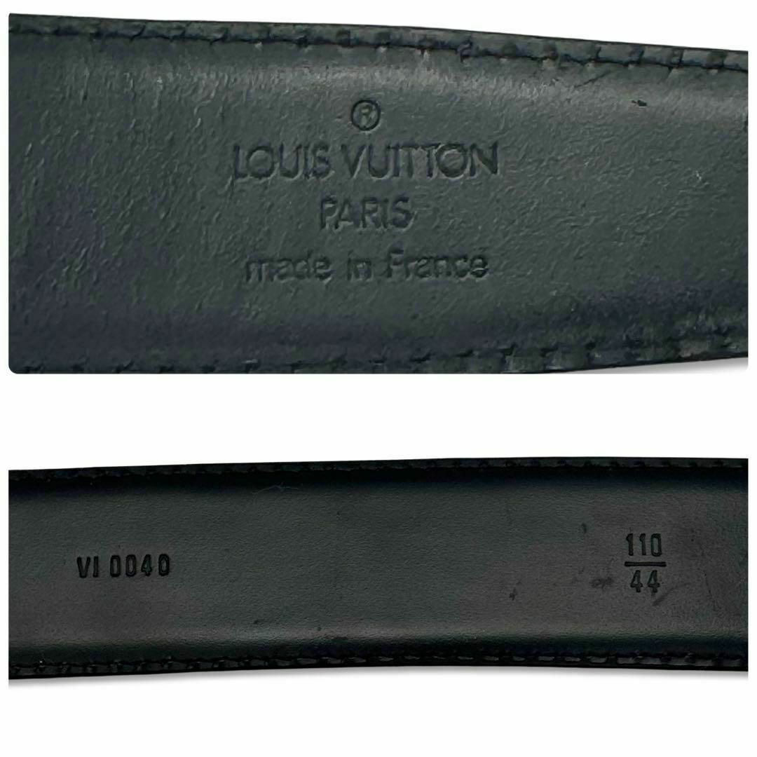 LOUIS VUITTON(ルイヴィトン)のルイヴィトン M6832Q エピ サンチュール ベルト ノワール ブラック メンズのファッション小物(ベルト)の商品写真