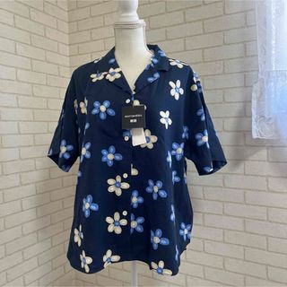 ユニクロ(UNIQLO)のUNIQLO marimekko マリメッコ 3XL 花柄 オーバーシャツ(シャツ/ブラウス(半袖/袖なし))