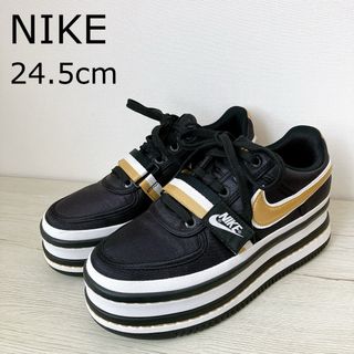 美品✨NIKE 厚底スニーカー VANDAL 2X ブラック ゴールド 24.5