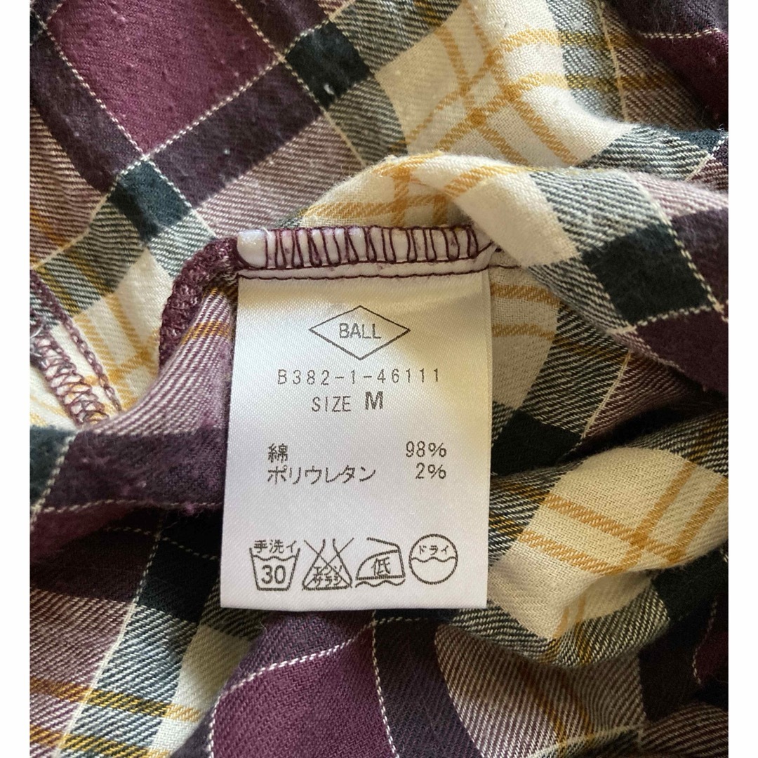 チュニックシャツ☆チェック柄 レディースのトップス(チュニック)の商品写真