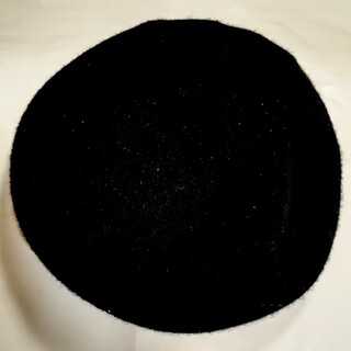 ブラック ベレー帽(ハンチング/ベレー帽)