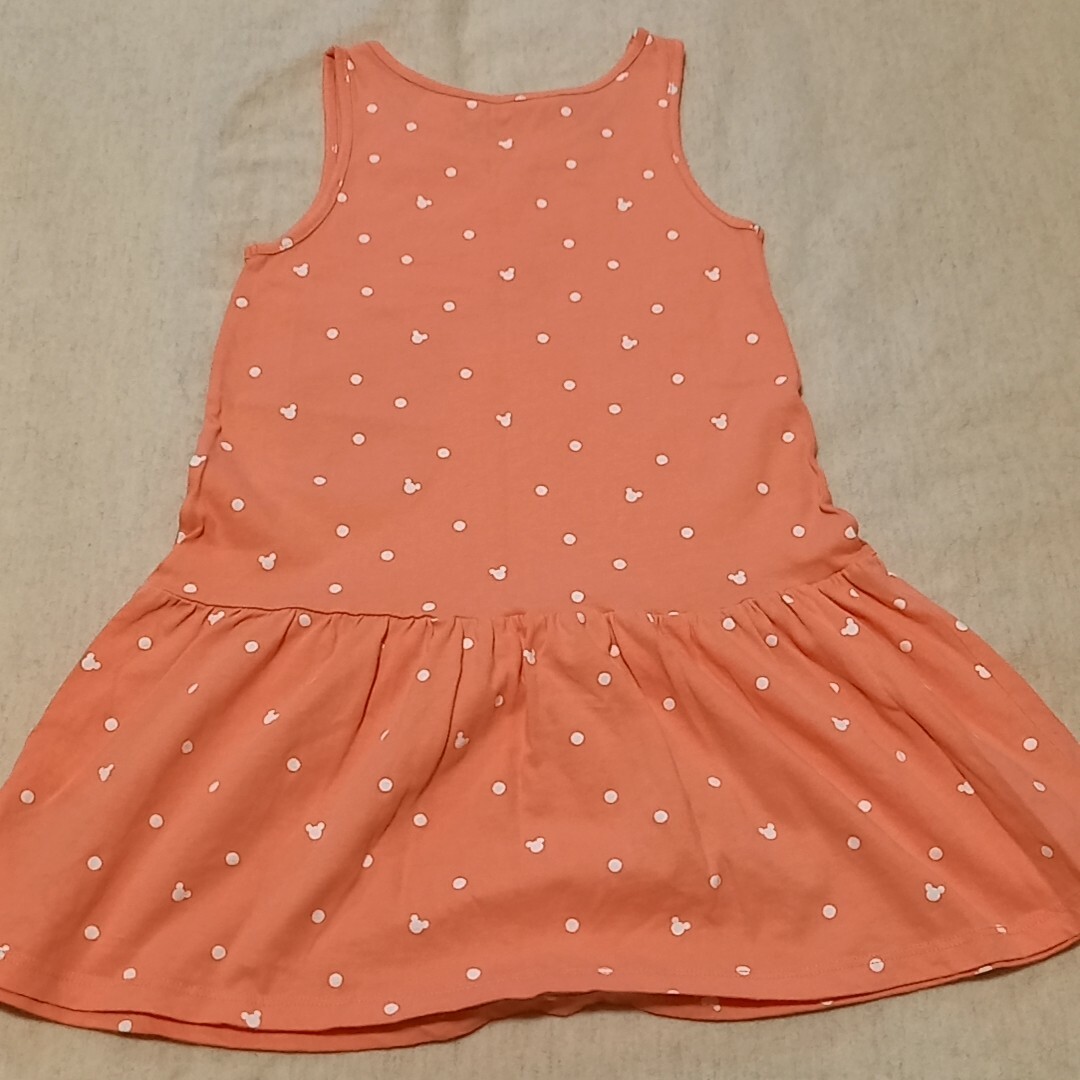 H&M(エイチアンドエム)のH&M　ミニー　ワンピース　110/116 キッズ/ベビー/マタニティのキッズ服女の子用(90cm~)(ワンピース)の商品写真