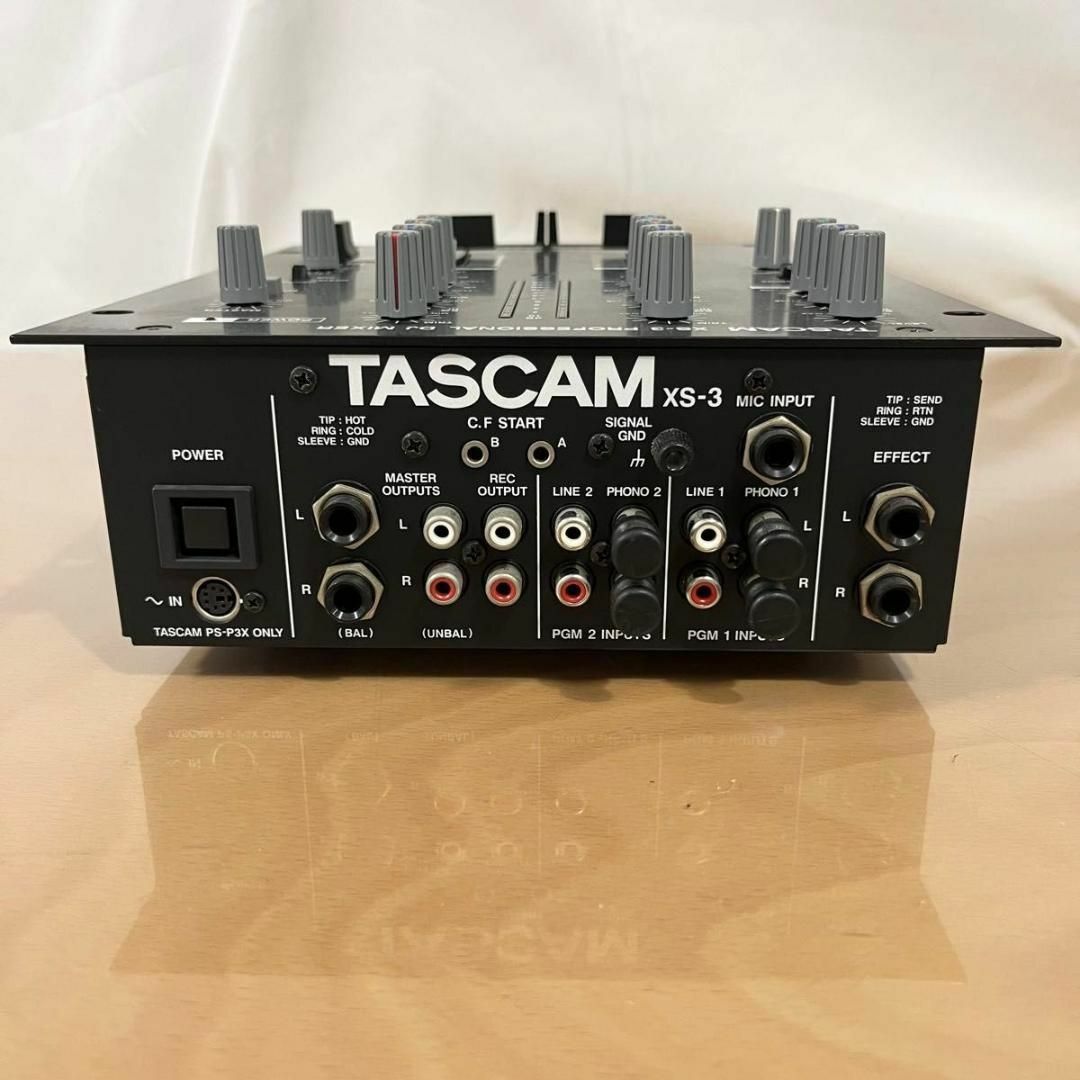 DJミキサー TASCAM XS-3 タスカム　アダプター　説明書 楽器のDJ機器(DJミキサー)の商品写真