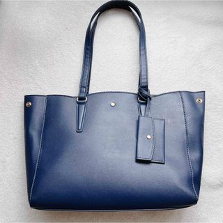 HONEYS - Honeys　A4サイズ対応 フェイクレザー 通勤  スカラップトートBag