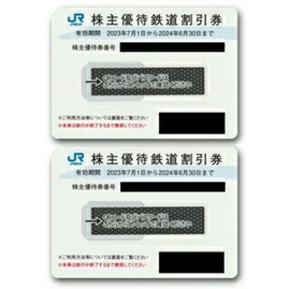 ゆうぱけっと送料無料★JR西日本　株主優待券　鉄道割引券(5割引券)