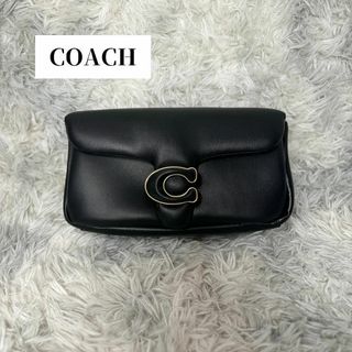 コーチ(COACH)の【coach】ショルダーバッグ（ブラック）ピロー タビー ぷっくり 2way(ショルダーバッグ)