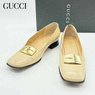 グッチ(Gucci)のグッチ 101 1410 パンプス ローファー 約24.5cm 靴 シューズ(ハイヒール/パンプス)