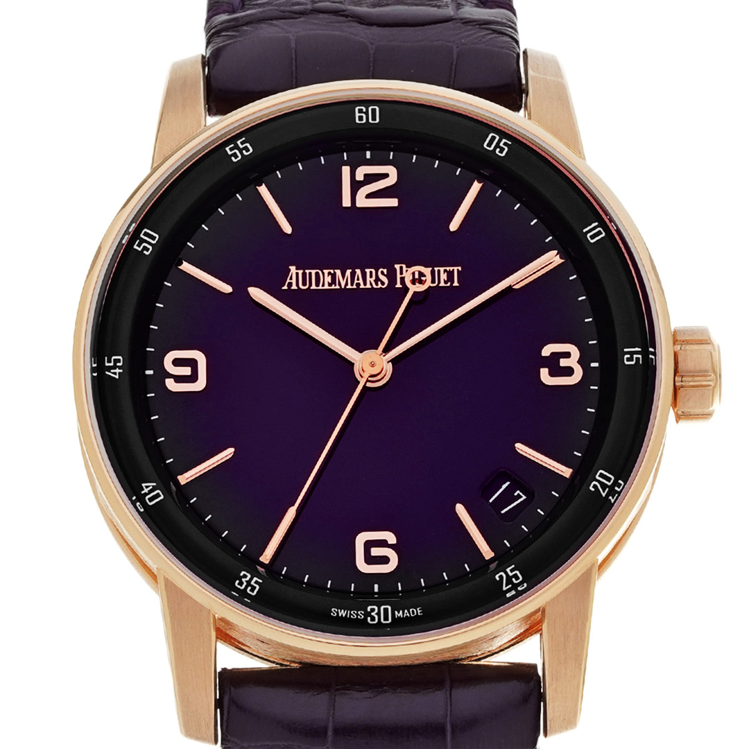 AUDEMARS PIGUET(オーデマピゲ)の中古 オーデマ ピゲ AUDEMARS PIGUET 15210OR.OO.A616CR.01 スモークパープルラッカー メンズ 腕時計 メンズの時計(腕時計(アナログ))の商品写真