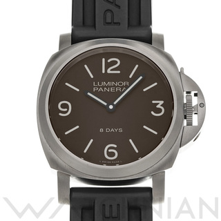 オフィチーネパネライ(OFFICINE PANERAI)の中古 パネライ PANERAI PAM00562 R番(2015年製造) ブラウン メンズ 腕時計(腕時計(アナログ))