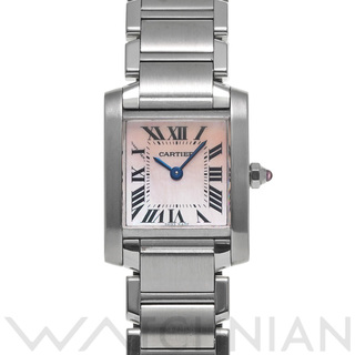 カルティエ(Cartier)の中古 カルティエ CARTIER W51028Q3 ピンクシェル レディース 腕時計(腕時計)