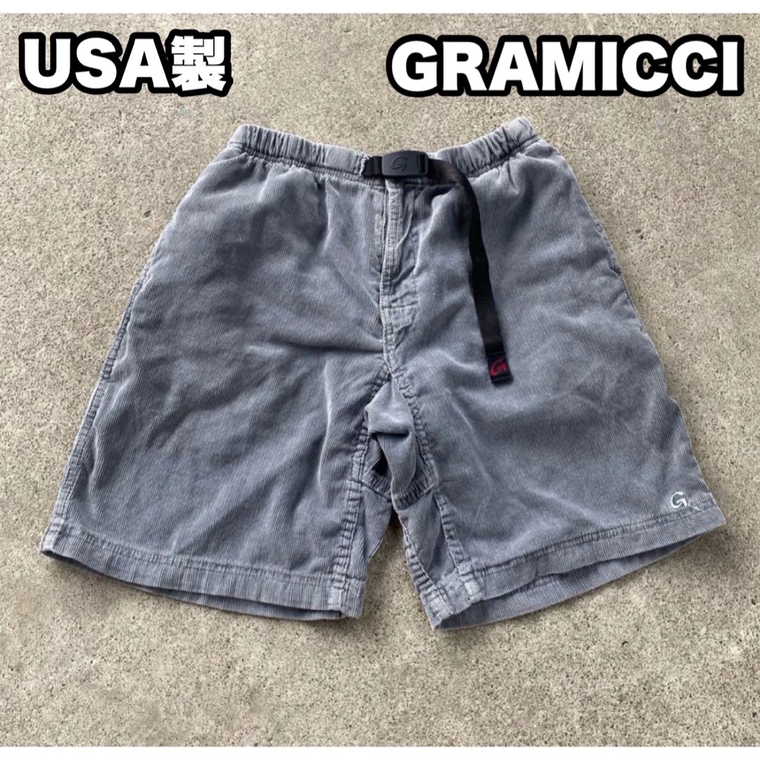 GRAMICCI - 【90's】GRAMICCI USA製 コーデュロイショーツ GRAMICCI - 【90's】GRAMICCI USA製 コーデュロイショーツ
