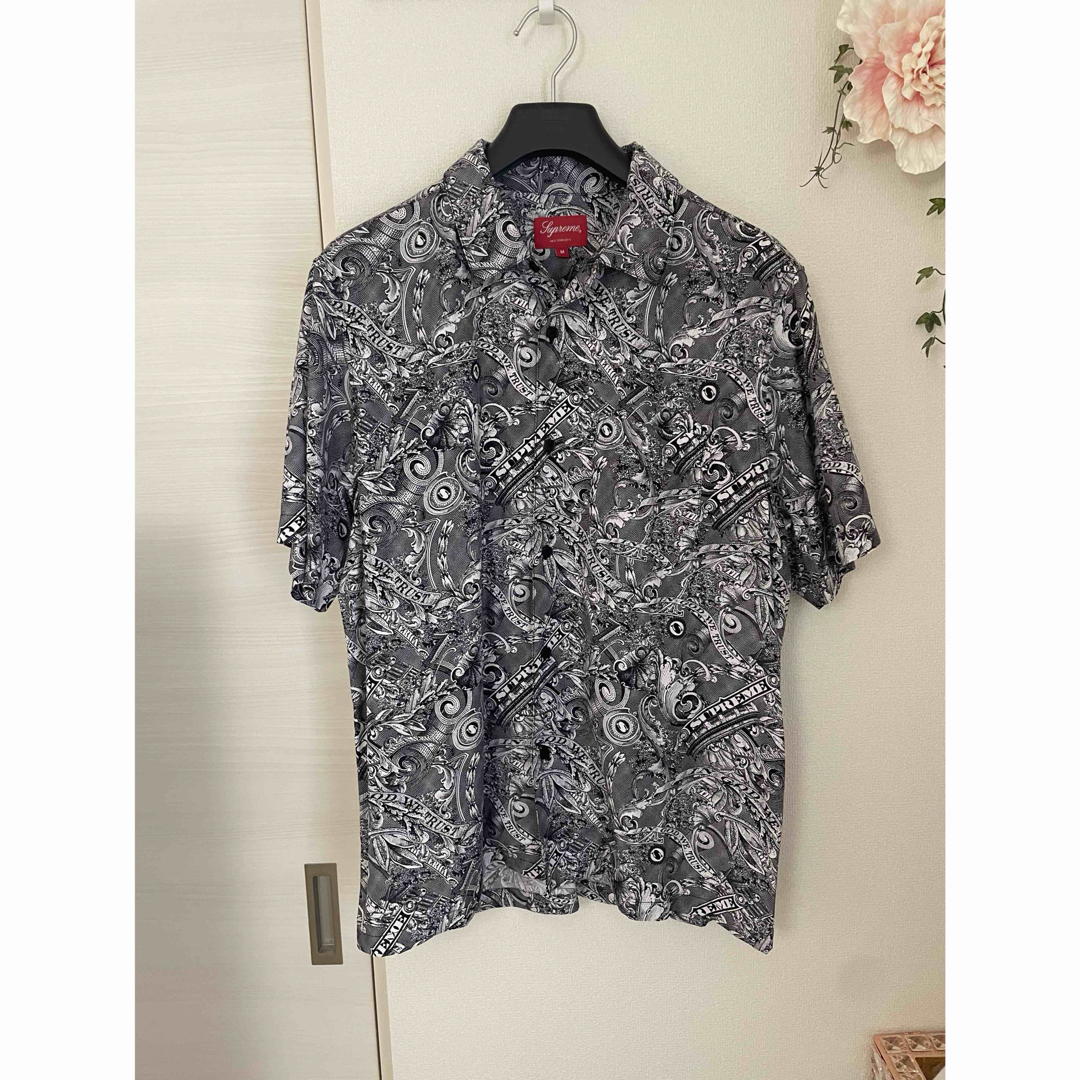 Supreme(シュプリーム)のSupreme Dollar S/S Shirt M 黒 2023 シャツ メンズのトップス(シャツ)の商品写真