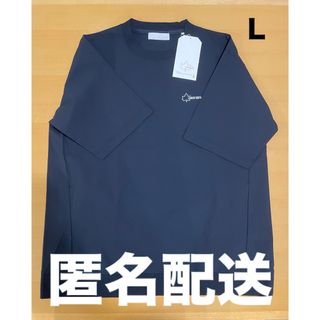 【新品】メンズ Tシャツ　Lサイズ　LOGOS DAYS 布帛Tシャツ