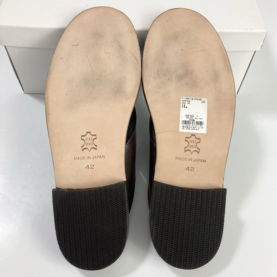 ESTNATION(エストネーション)の新品 定価2.6万円 ESTNATION / エストネーション サンダル 42 メンズの靴/シューズ(サンダル)の商品写真