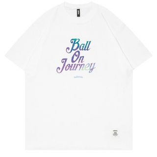 ボーラホリック(ballaholic)のballaholic ball on journey LOGO tee w(Tシャツ/カットソー(半袖/袖なし))