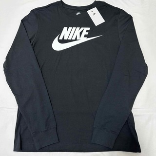 ナイキ(NIKE)の新品　XL ナイキ　NIKE　ロングスリーブ　Tシャツ　長袖　ブラック(シャツ)