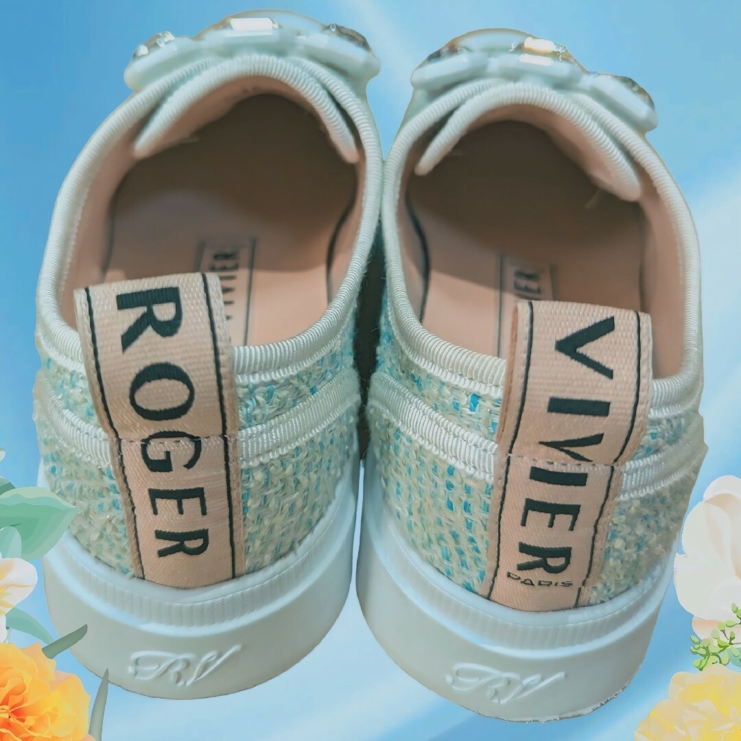 ROGER VIVIER(ロジェヴィヴィエ)の春夏可愛い❤ロジェヴィヴィエ　スニーカー❤ライムグリーン❤36 レディースの靴/シューズ(スニーカー)の商品写真
