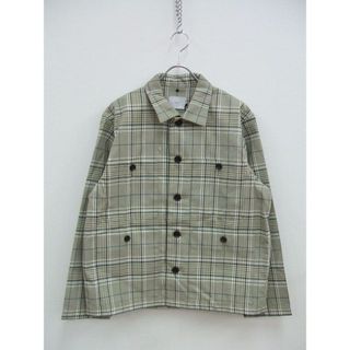 ATHA/A1901-T-04/PL/CO HIGH DENSITY FIELD JACKET/チェックフィールドジャケット/アタ/定価51000円【中古】【メンズ】1-0611M♪(その他)