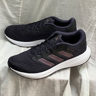 アディダス(adidas)の新品未使用品　adidas アディダス　26.5cm ランニングシューズ　黒(シューズ)