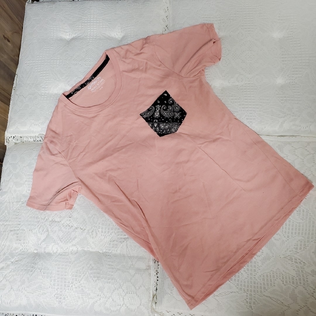 OUTDOOR(アウトドア)の【OUTDOOR】 Tシャツ 半袖 S ピンク レディースのトップス(Tシャツ(半袖/袖なし))の商品写真