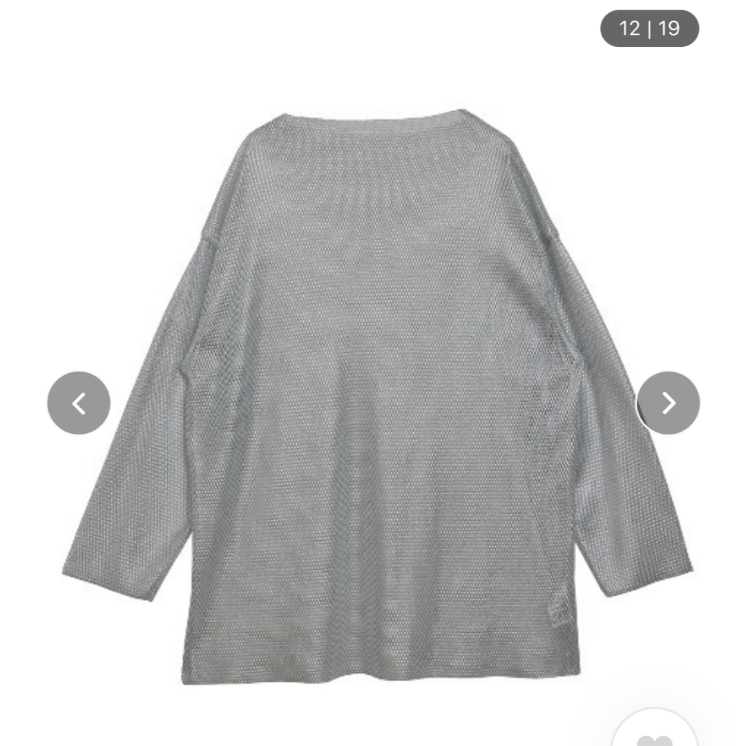Ameri VINTAGE - AMERI フォイルプリントメッシュオーバー Ameri VINTAGE - AMERI フォイルプリントメッシュオーバー