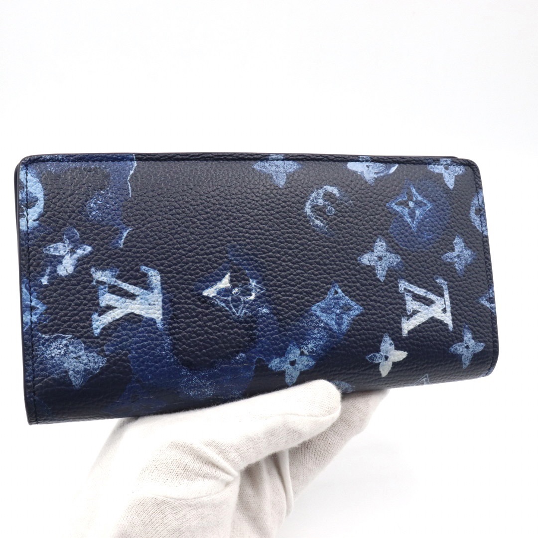 LOUIS VUITTON(ルイヴィトン)の美品　ヴィトン　モノグラム　ブラザNM  ウォーターカラー　長財布　M80465 メンズのファッション小物(長財布)の商品写真