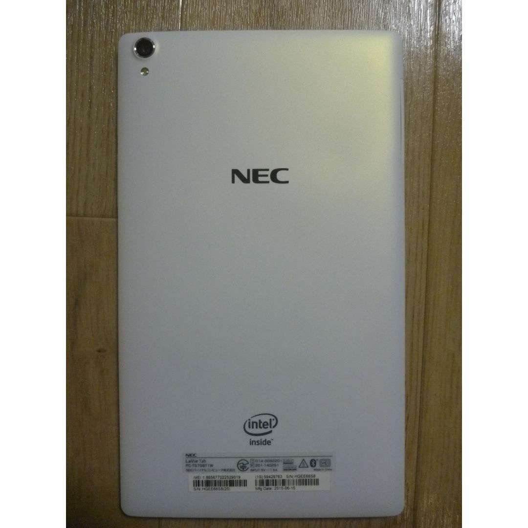 NEC(エヌイーシー)のNEC SIMフリータブレット【中古】 スマホ/家電/カメラのPC/タブレット(タブレット)の商品写真