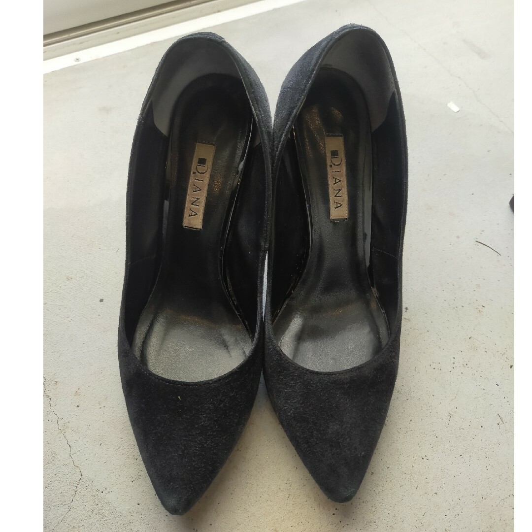 DIANA(ダイアナ)のパンプス　23.5　ブラック　DAIANA レディースの靴/シューズ(ハイヒール/パンプス)の商品写真