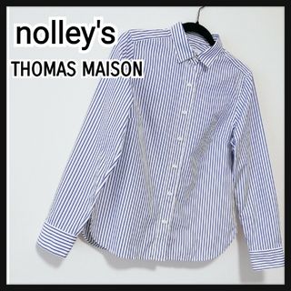 ノーリーズ(NOLLEY'S)の◆NOLLEY'S　ストライプコットンシャツ　ブラウス　36　トーマスメイソン◆(シャツ/ブラウス(長袖/七分))