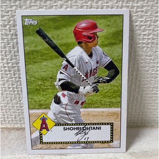 【希少】プリントサインカード　大谷翔平 topps #T52-43. 0449