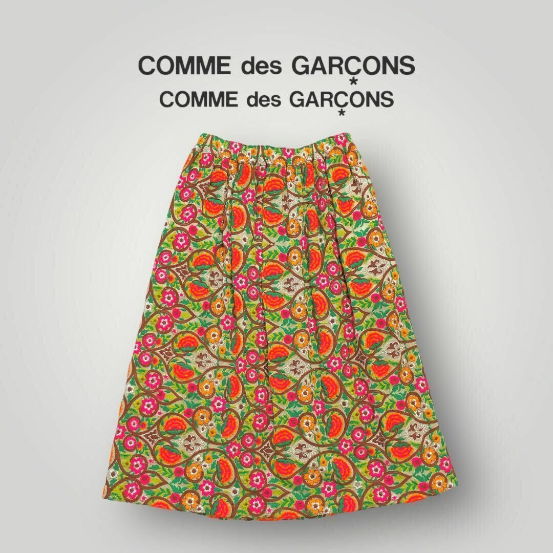COMME des GARCONS COMME des GARCONS(コムデギャルソンコムデギャルソン)のAD2016 COMME des GARCONS コムコム / 総刺繍 スカート レディースのスカート(その他)の商品写真