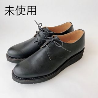 【未使用】アーツ＆サイエンス　レースアップシューズ　23.5cm ローファー(ローファー/革靴)