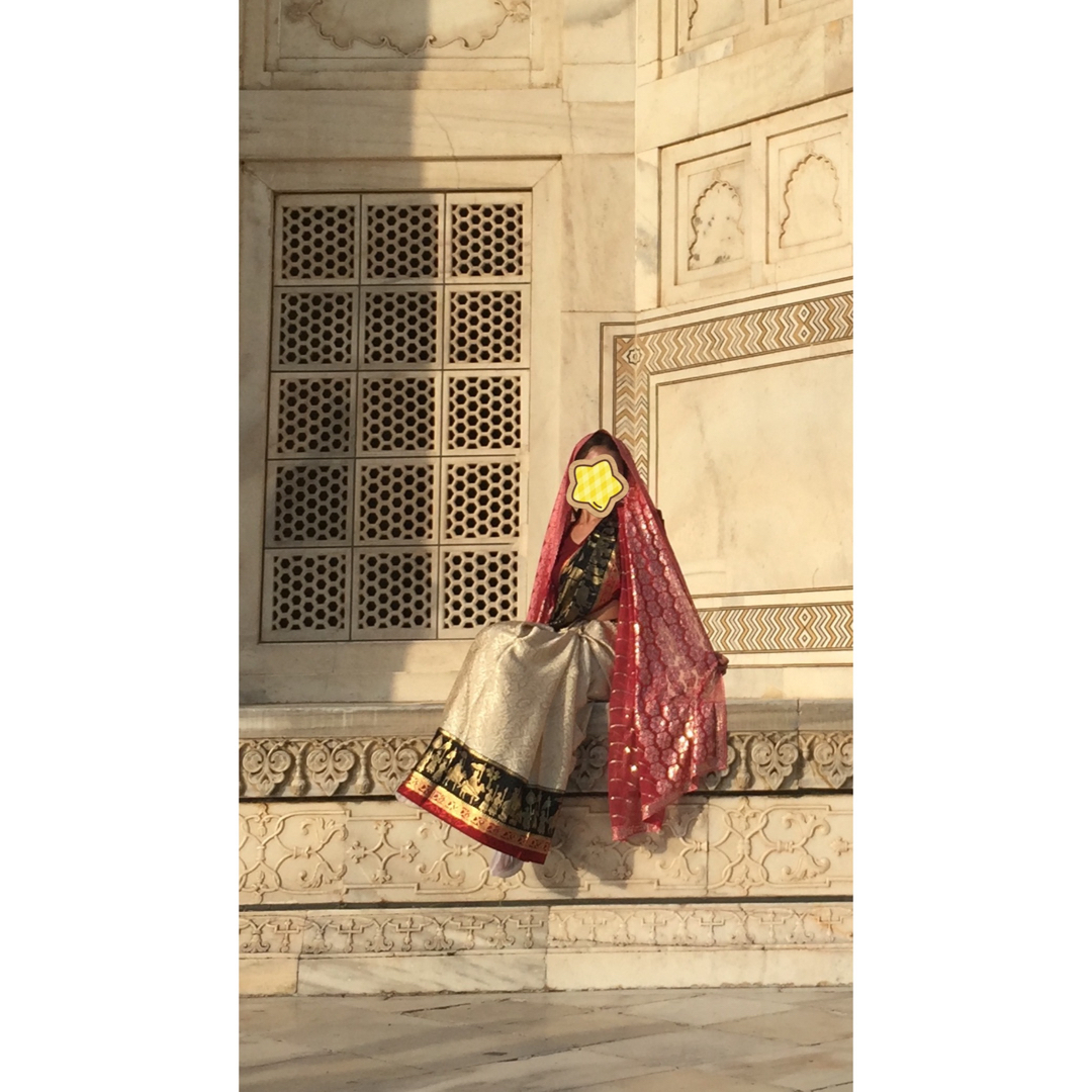 インド購入スパンコールキラキラストールピンク レディースのファッション小物(ストール/パシュミナ)の商品写真