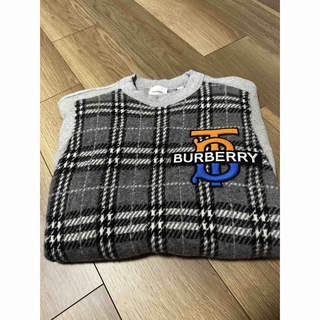 BURBERRY - Burberry ノバチェックTBクルーネックスウェット