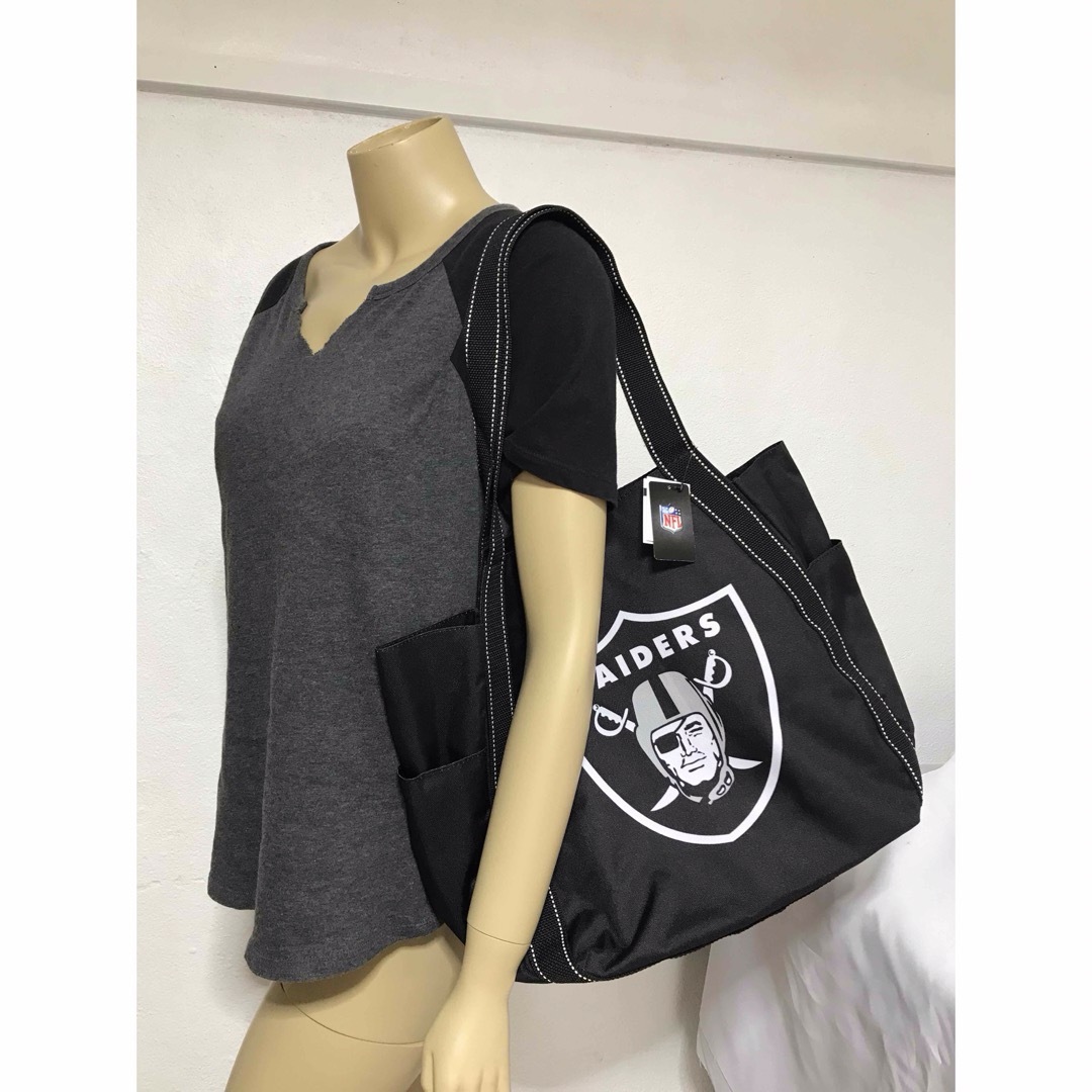 レイダース raiders NFL チカーノ laインポート ローライダー 希少 メンズのバッグ(トートバッグ)の商品写真