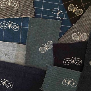 mina perhonen - CHECK&STRIPE∞field of flower 2枚set②の通販 by mina perhonen - CHECK&STRIPE∞field of flower 2枚set②の通販 by