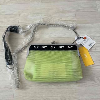 SLY - 【未使用タグ付き】SLY チェーン ショルダー バック イエロー 夏 フェス 