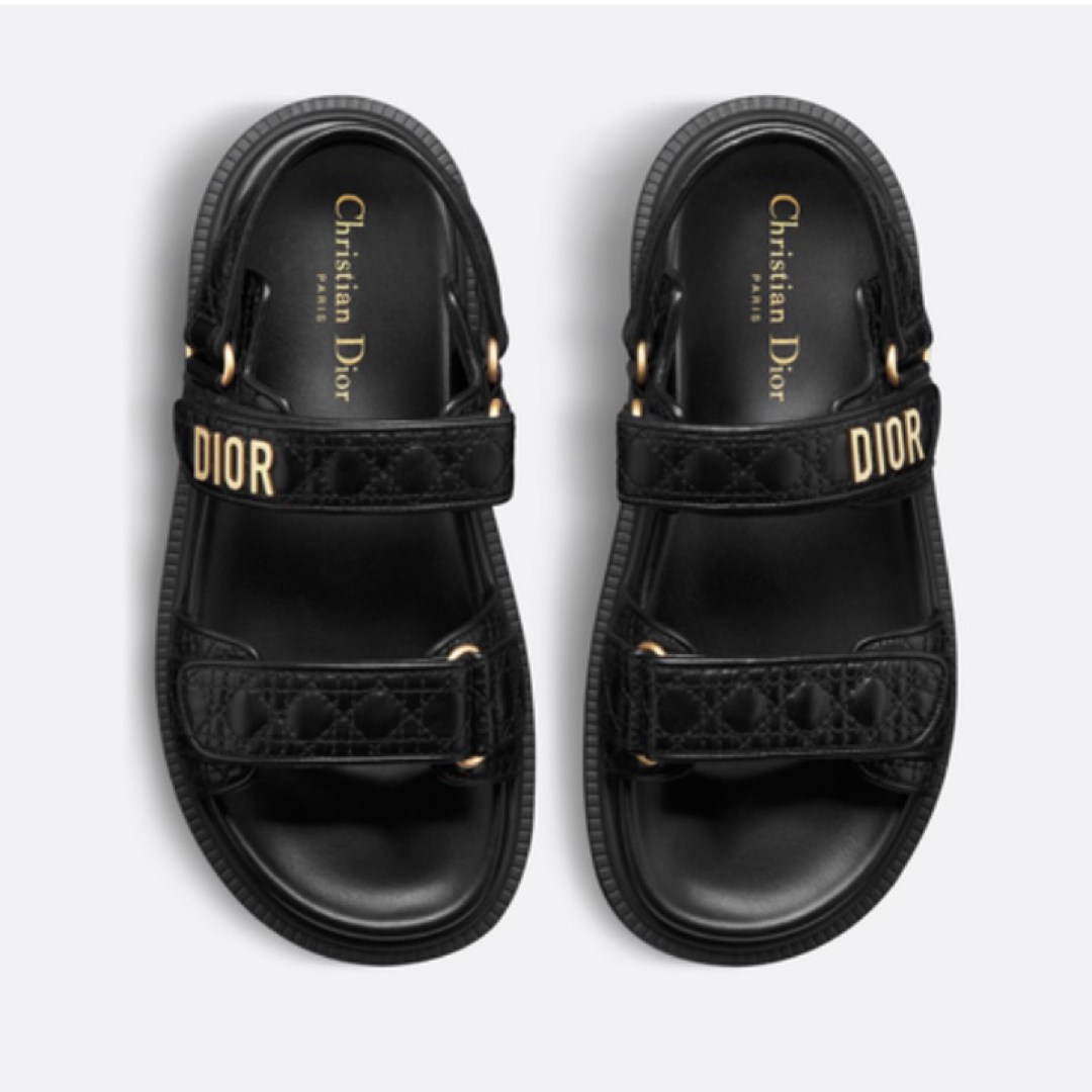 美品】dior ディオール サンダル カナージュ 美品】dior ディオール サンダル カナージュ