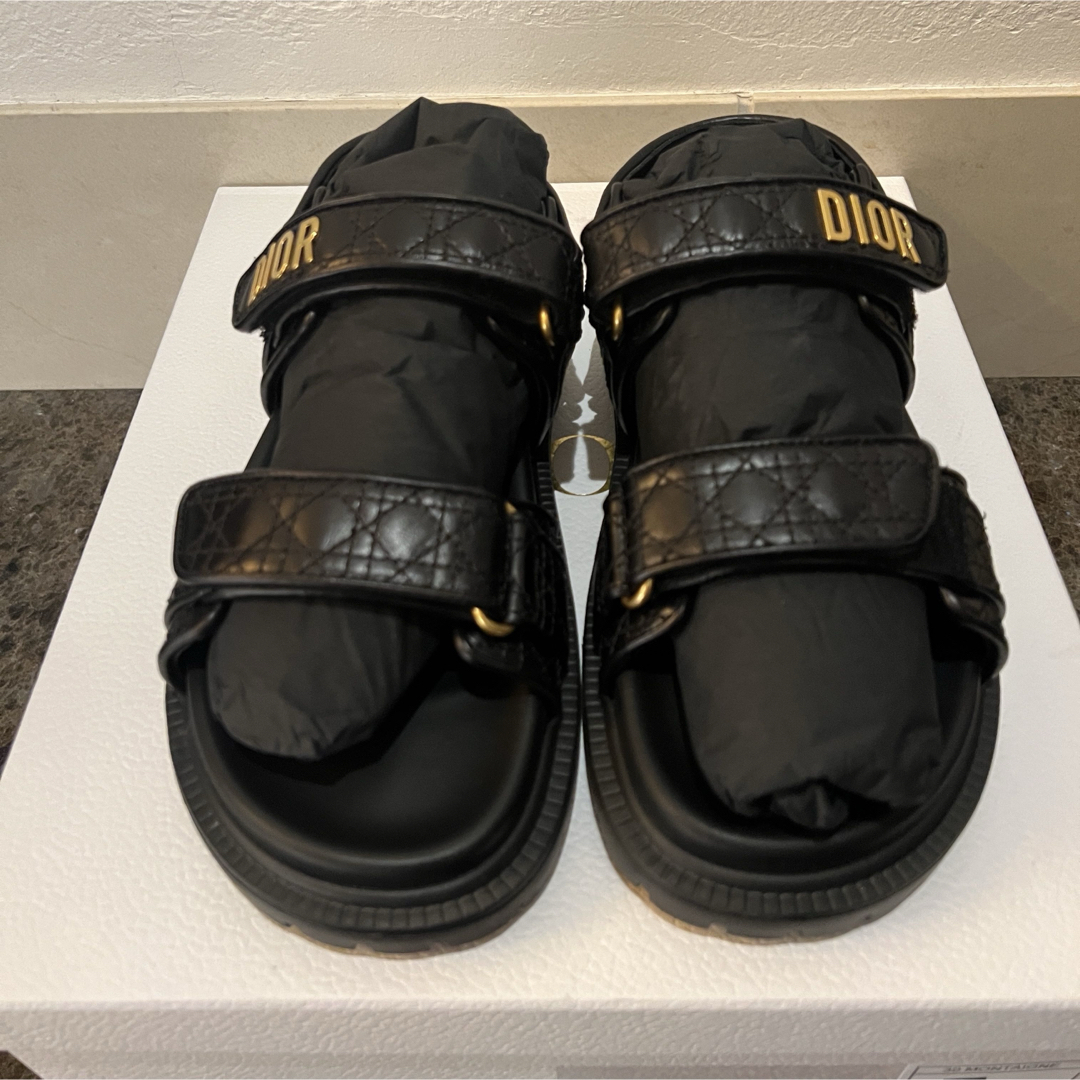 美品】dior ディオール サンダル カナージュ 美品】dior ディオール サンダル カナージュ