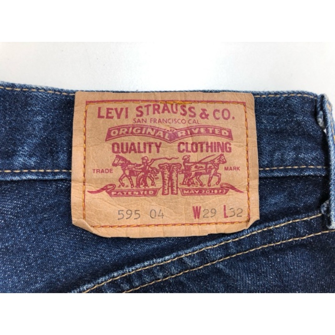 Levi's(リーバイス)のLevi’ｓ（リーバイス）ユーロ企画　マルタ製　595-04　デニムパンツ【E3209-007】 メンズのパンツ(デニム/ジーンズ)の商品写真