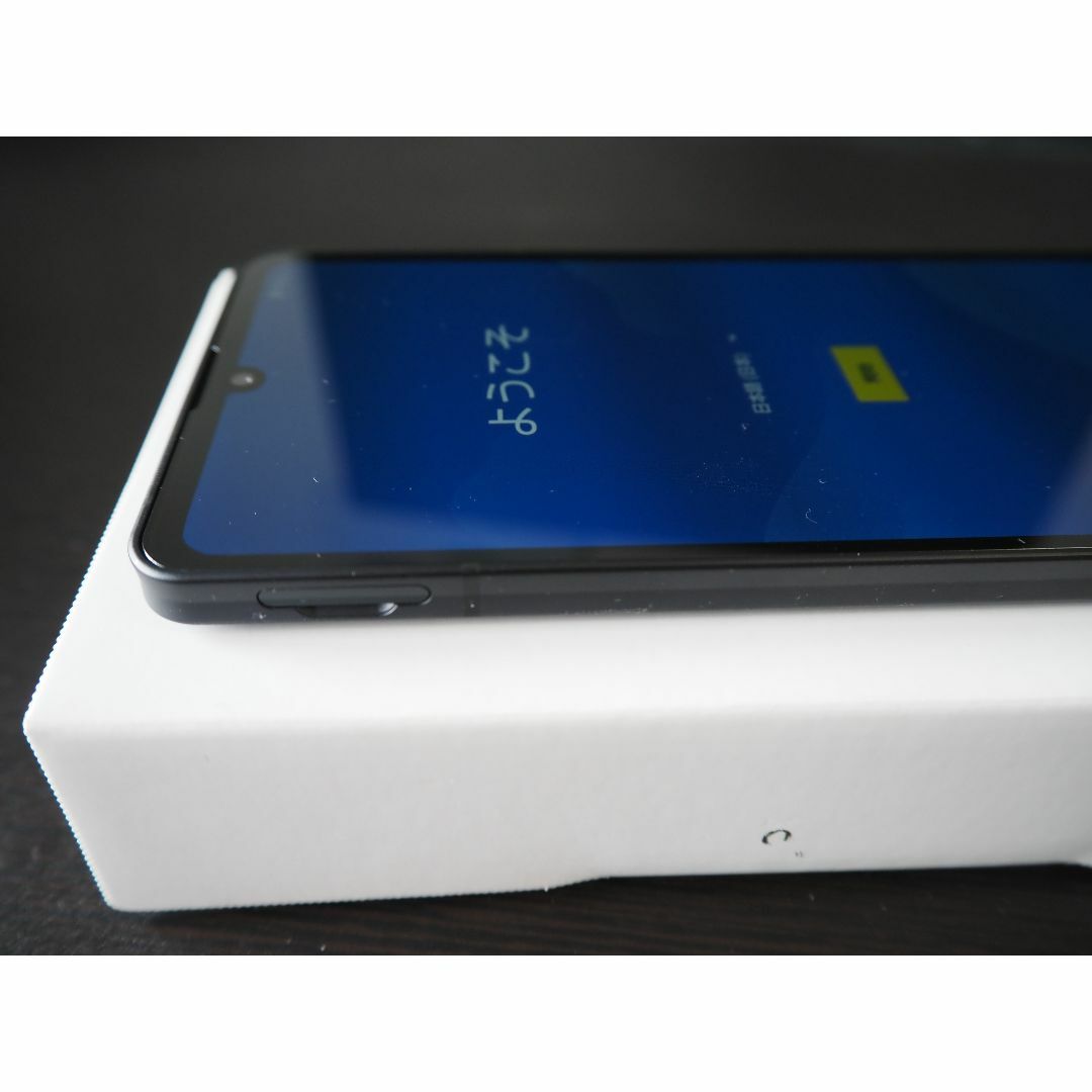 SHARP(シャープ)のAQUOS sense6s ブラック 64GB simフリー 楽天 スマホ/家電/カメラのスマートフォン/携帯電話(スマートフォン本体)の商品写真