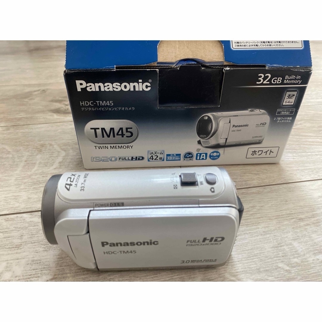 Panasonic HDC-TM45 ビデオカメラ本体(故障したビデオカメラ Panasonic HDC-TM45 ビデオカメラ本体(故障したビデオカメラ